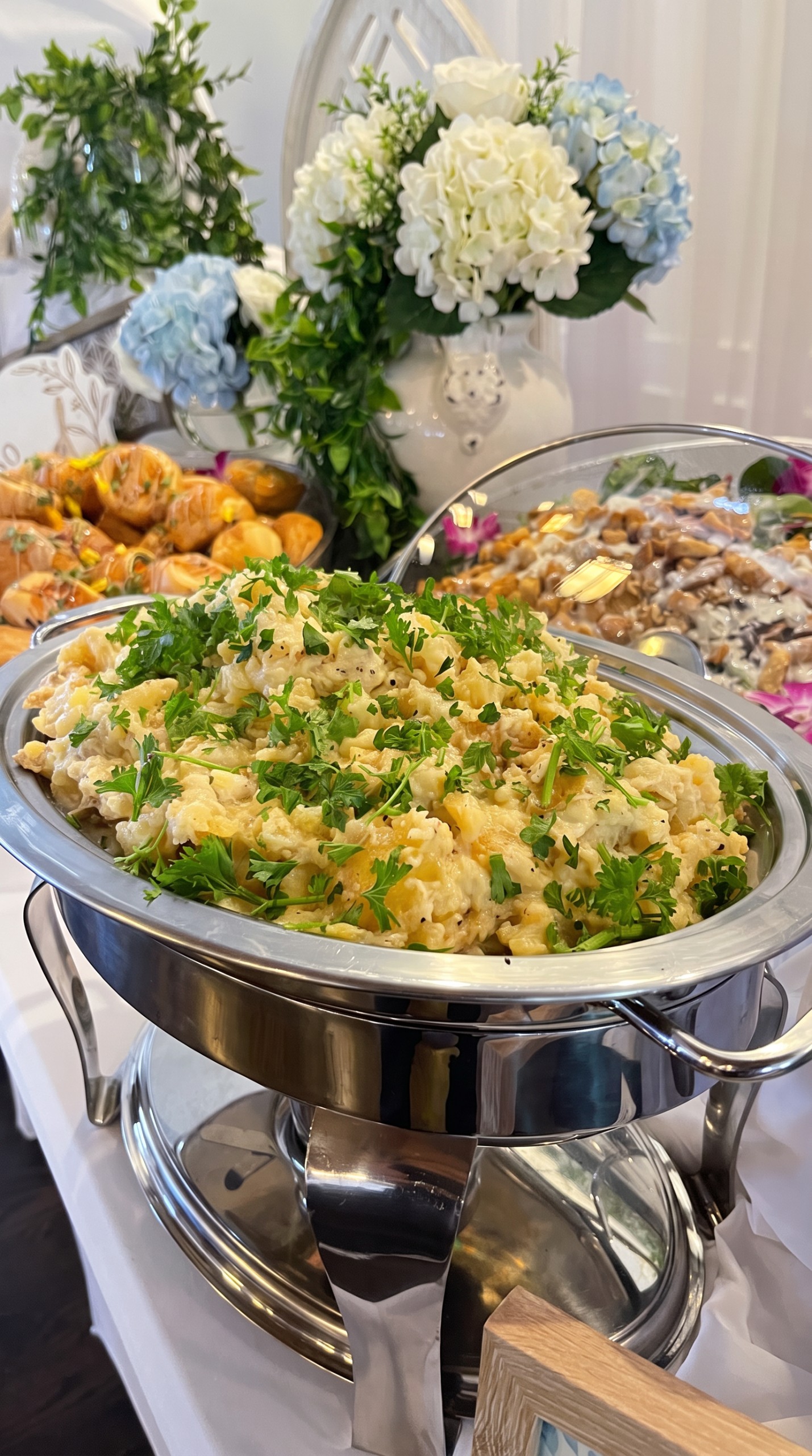 Event photo from Blue & White Garden Dinner by Poppin Social.
