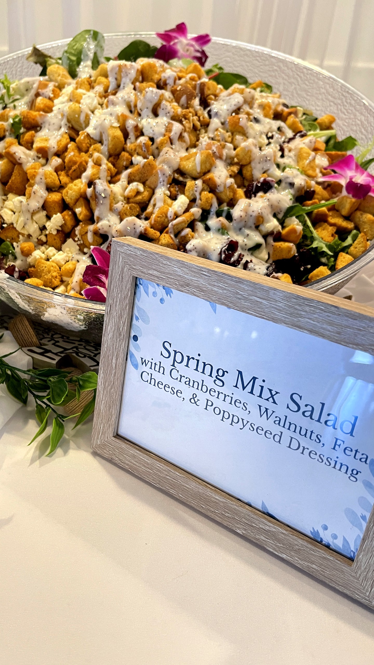 Event photo from Blue & White Garden Dinner by Poppin Social.