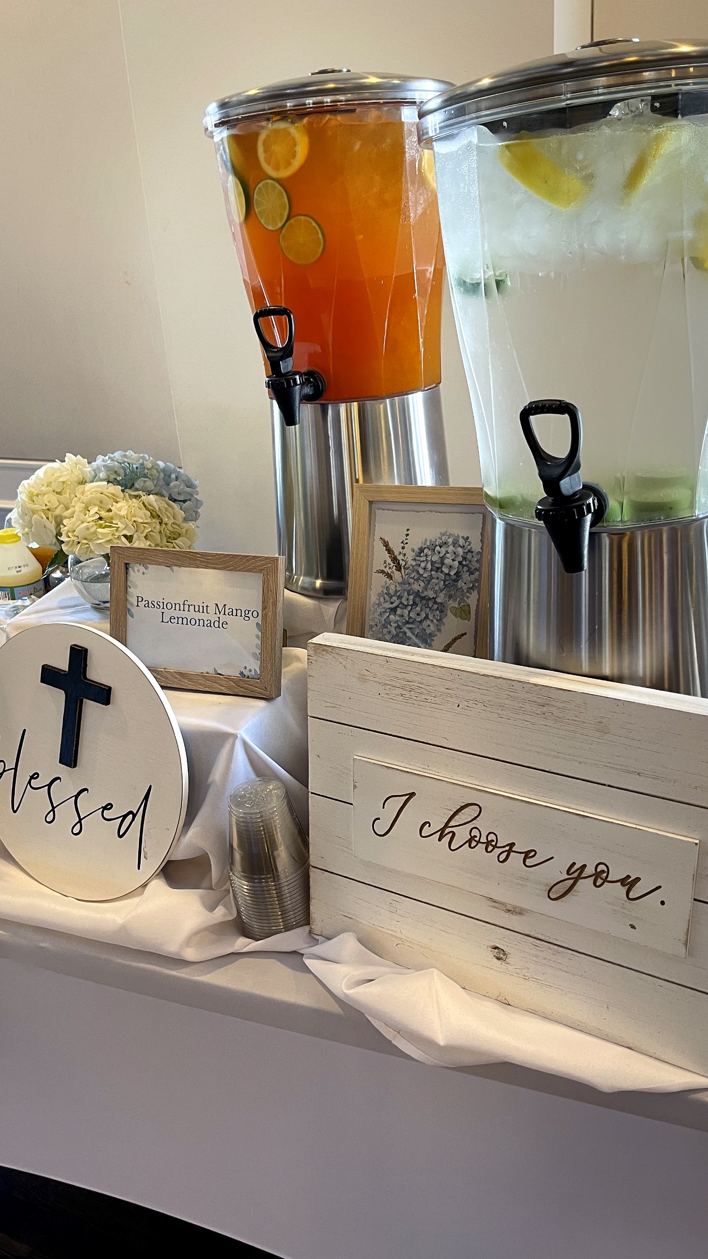 Event photo from Blue & White Garden Dinner by Poppin Social.