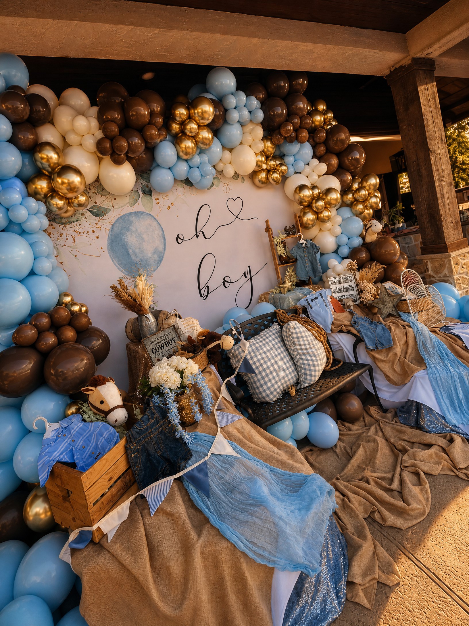 Event photo from Oh Baby! Country Western Baby Shower by Poppin Social.