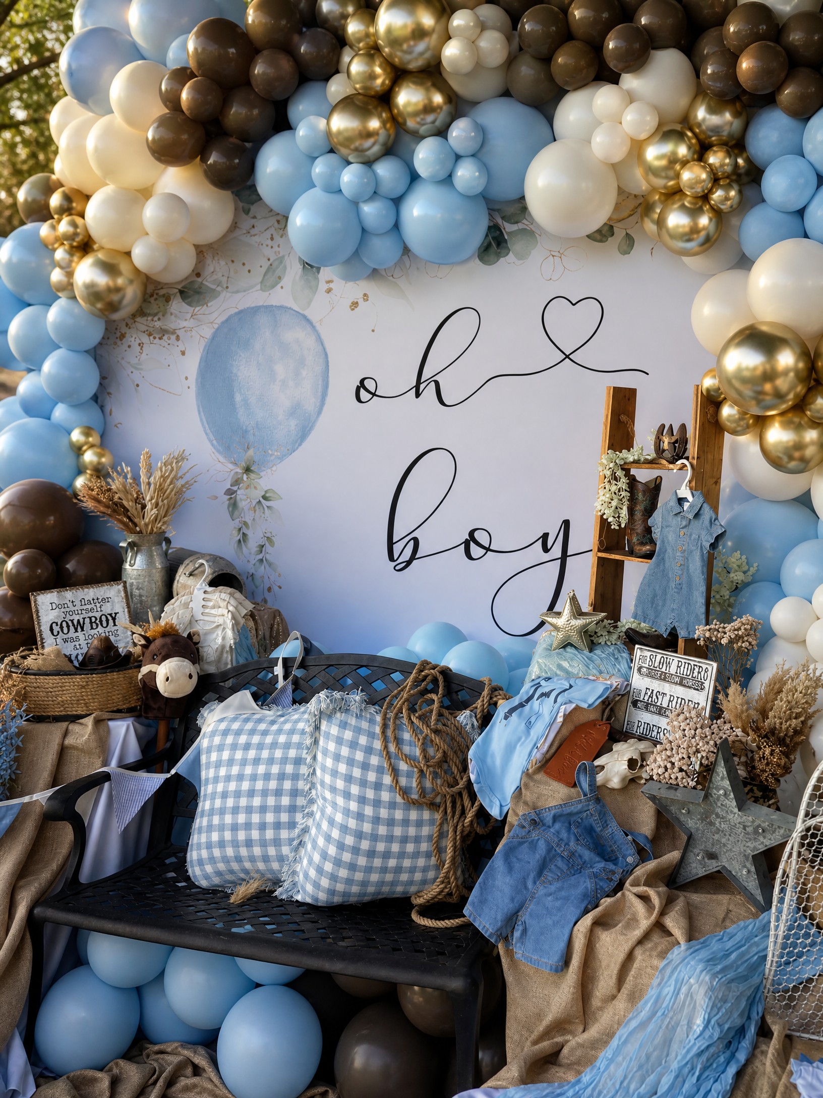 Event photo from Oh Baby! Country Western Baby Shower by Poppin Social: 01 Country Western Baby Shower Hero.