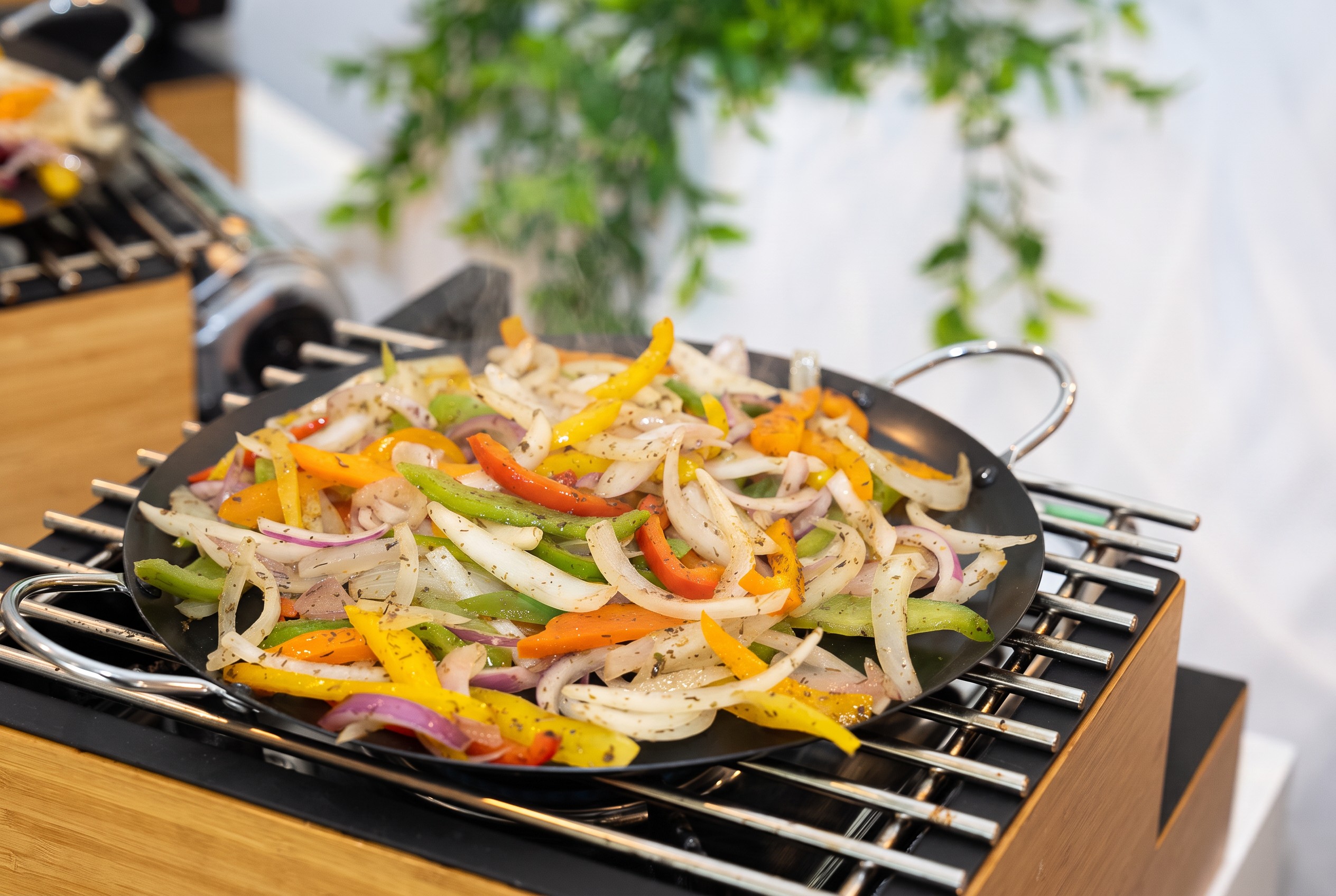 Event photo from Graduation on the Green by Poppin Social: 01 Class 2026 Grilled Vegetables Extra Full.