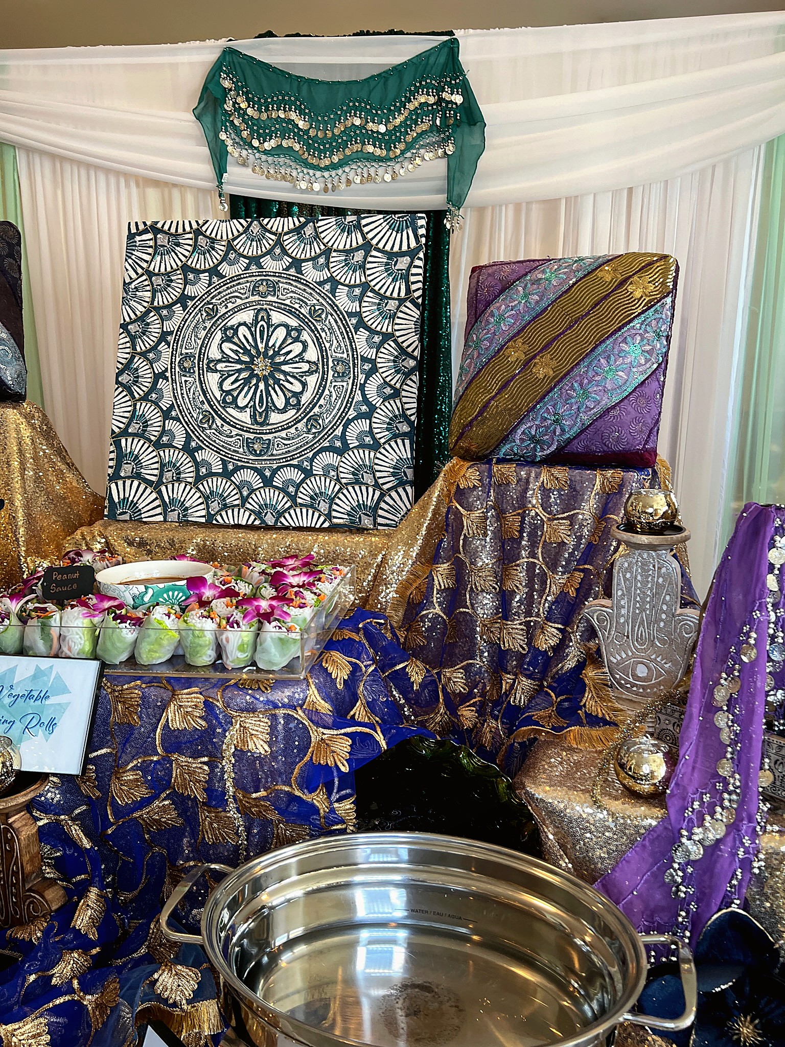 Event photo from Indian-Inspired Engagement Party by Poppin Social: 19 Eclectic Cont.