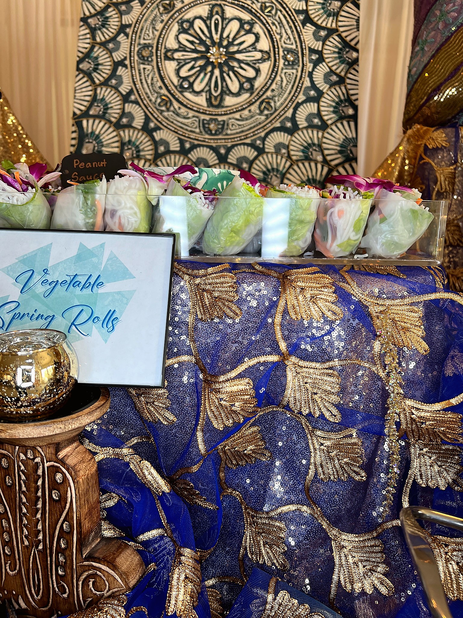 Event photo from Indian-Inspired Engagement Party by Poppin Social: 18 Eclectic Cont.