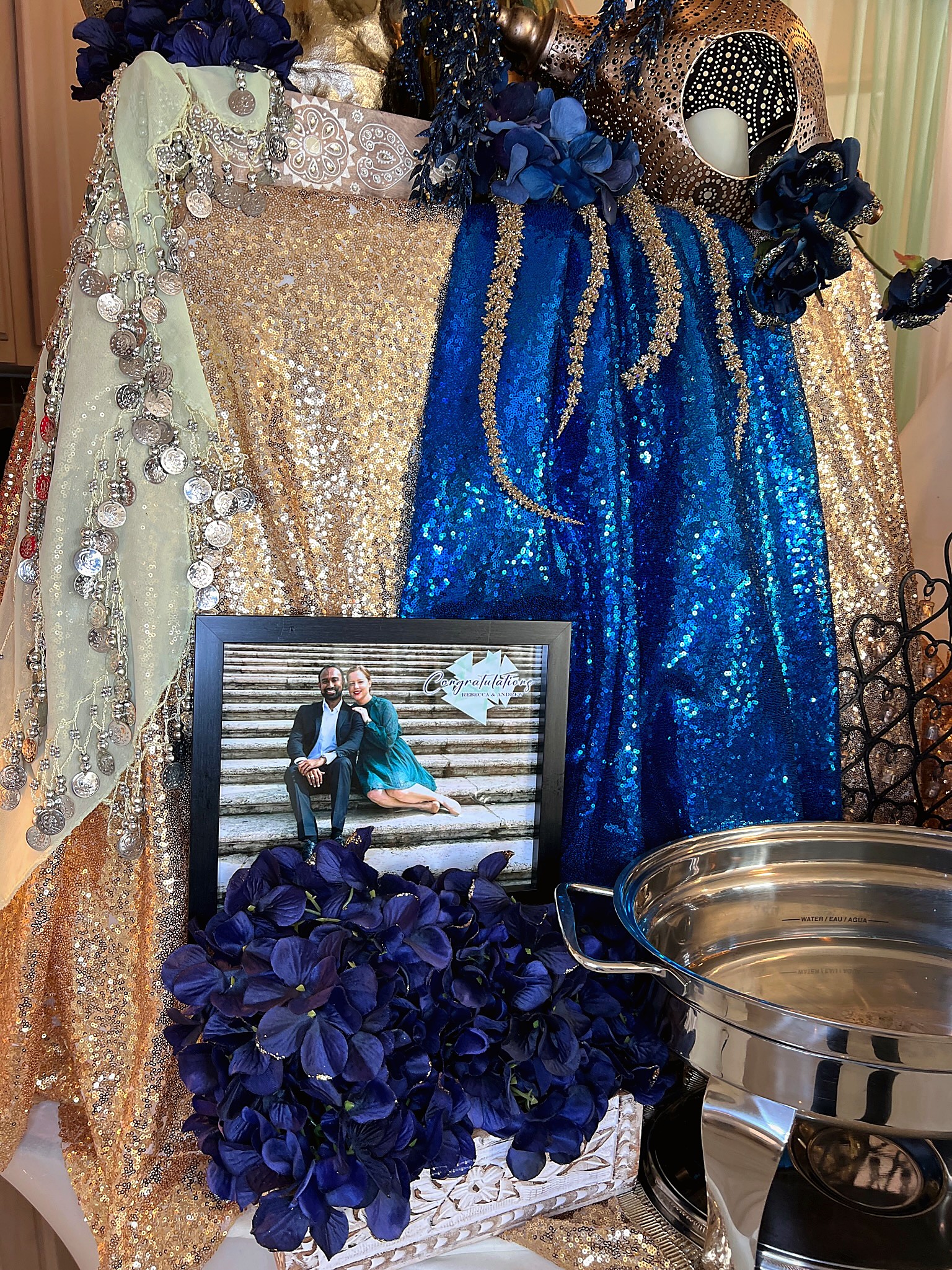 Event photo from Indian-Inspired Engagement Party by Poppin Social: 06 Eclectic Cont.