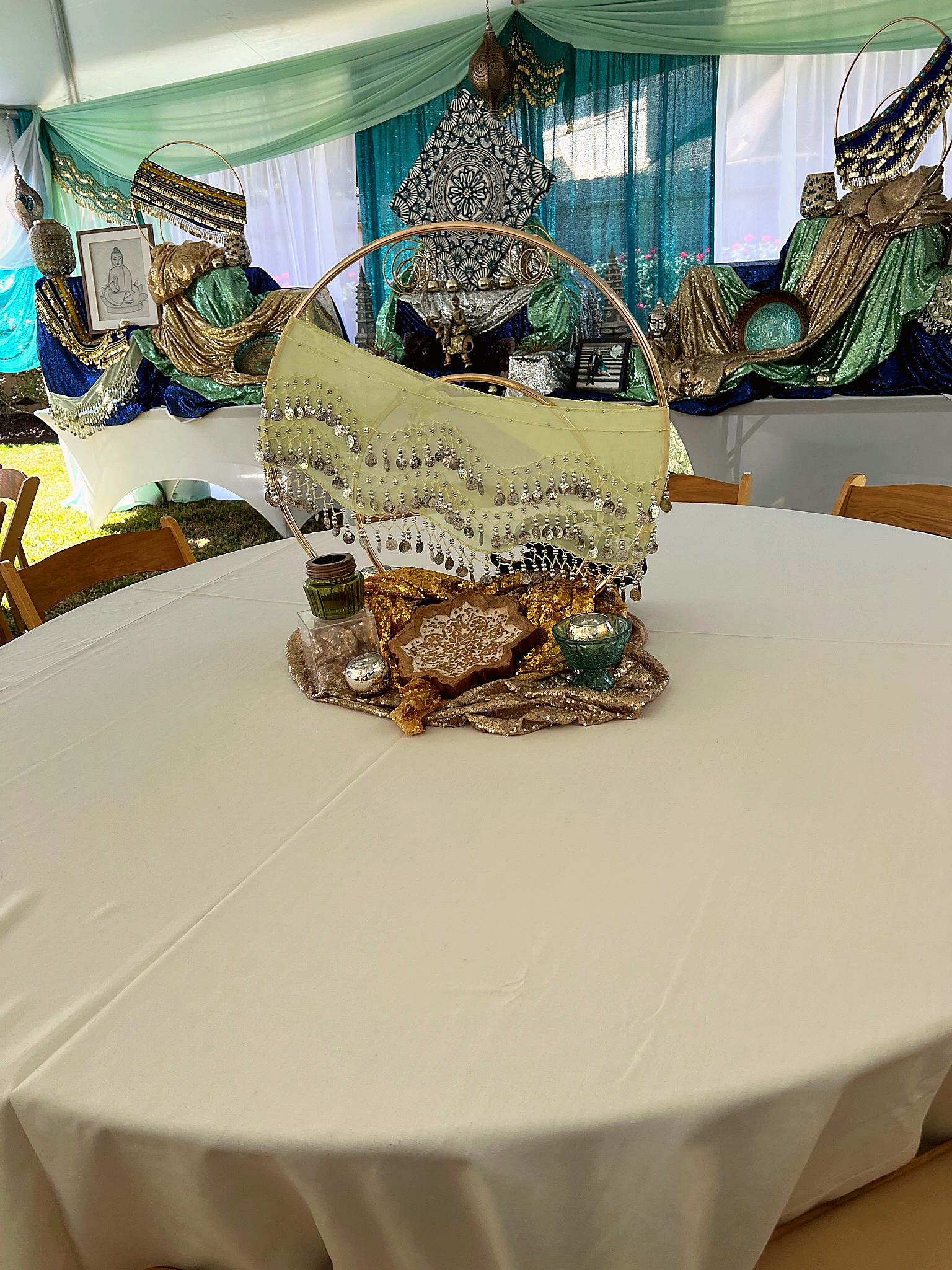 Event photo from Indian-Inspired Engagement Party by Poppin Social: 05 Eclectic Cont.