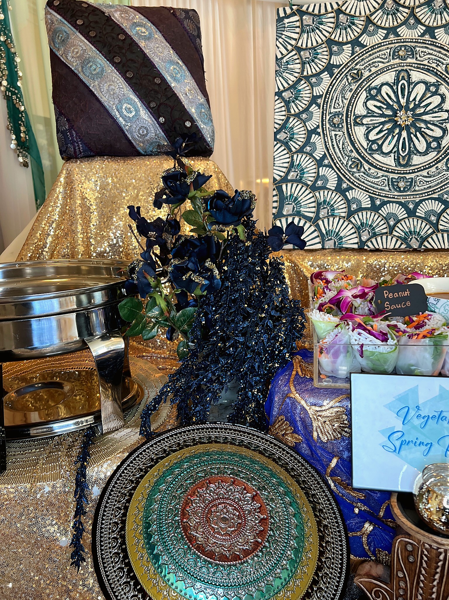 Event photo from Indian-Inspired Engagement Party by Poppin Social: 03 Eclectic Cont.