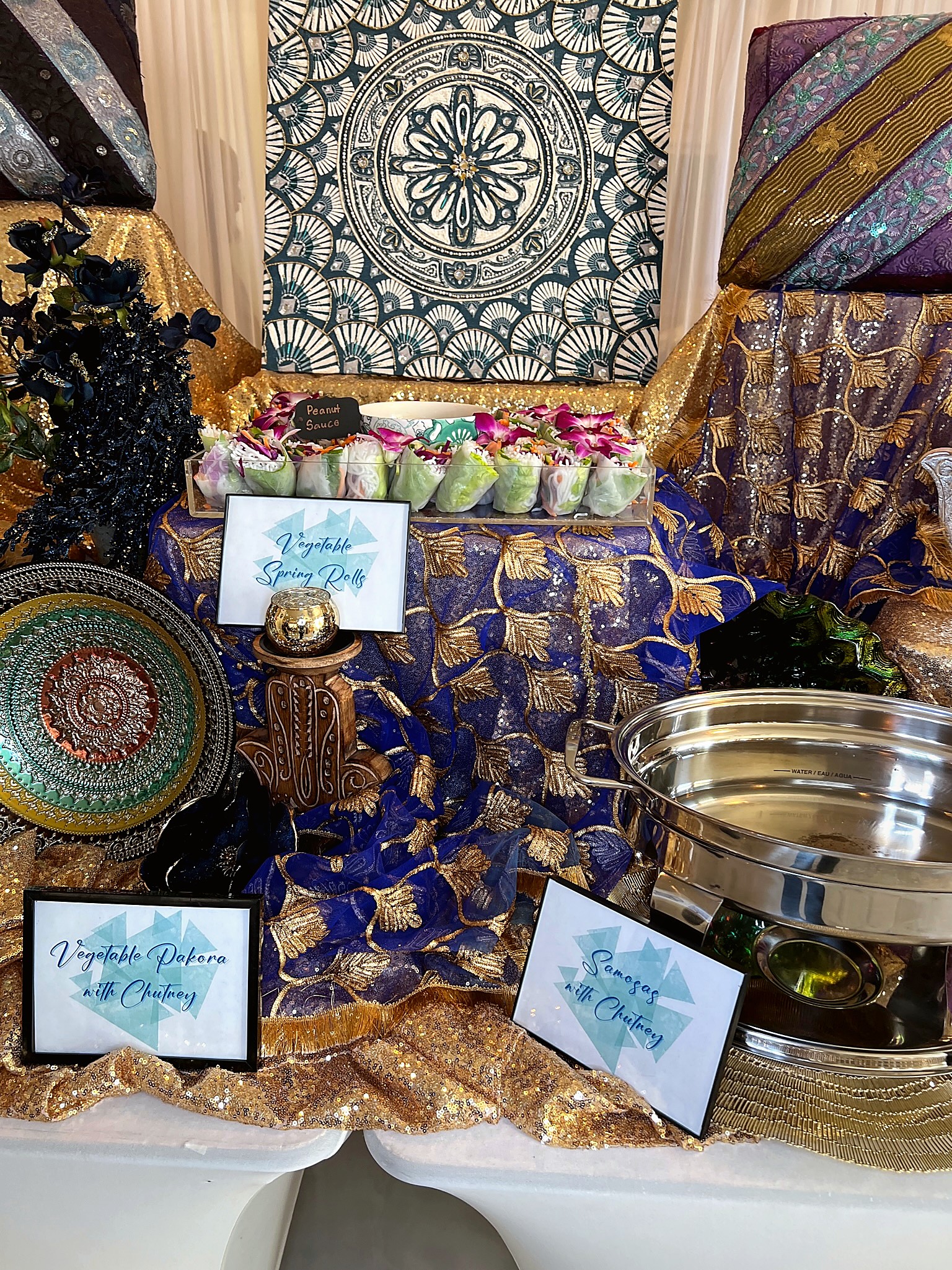 Event photo from Indian-Inspired Engagement Party by Poppin Social: 02 Eclectic Cont.