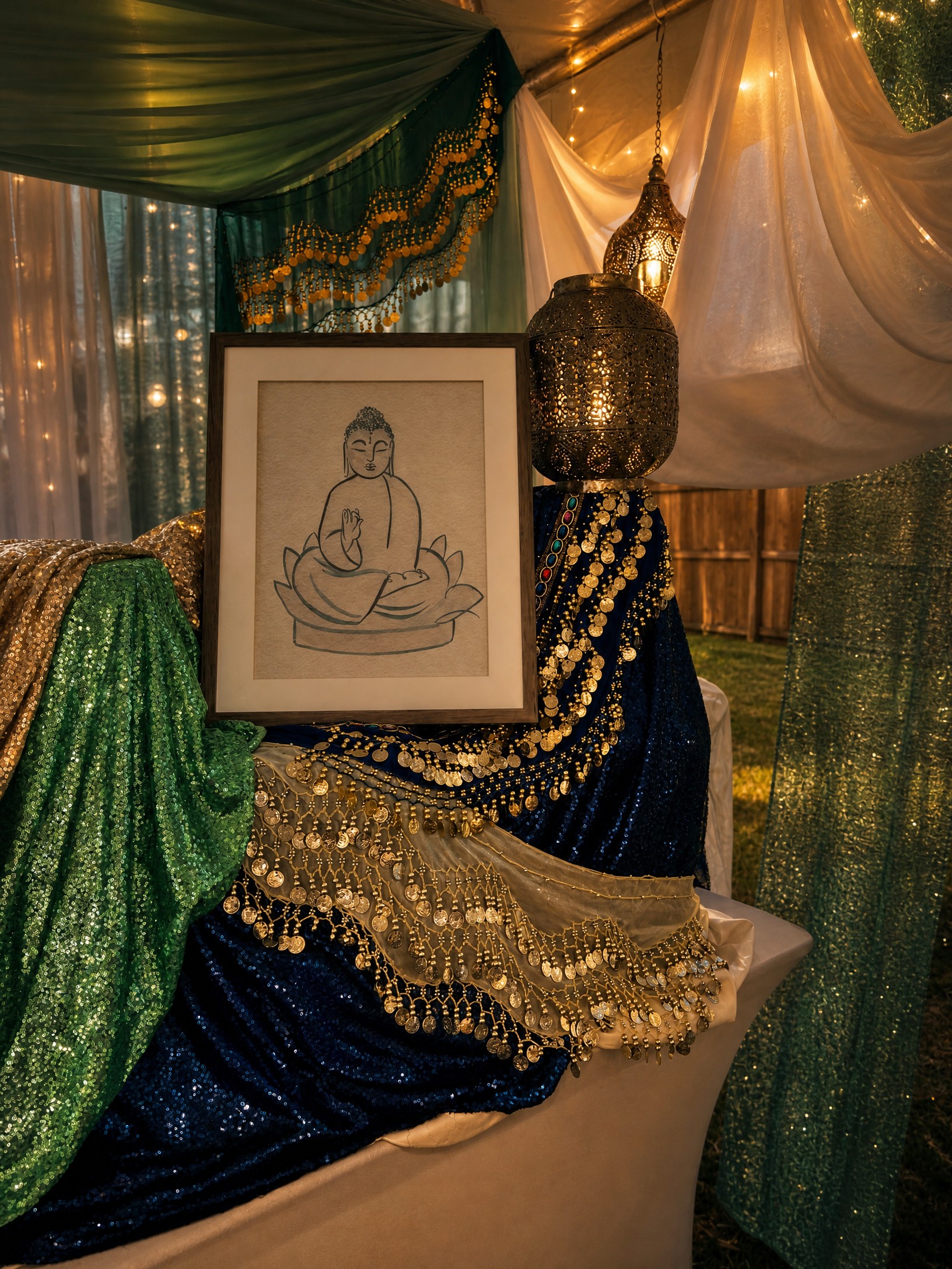 Event photo from Indian-Inspired Engagement Party by Poppin Social: 08 Eclectic Engagement.
