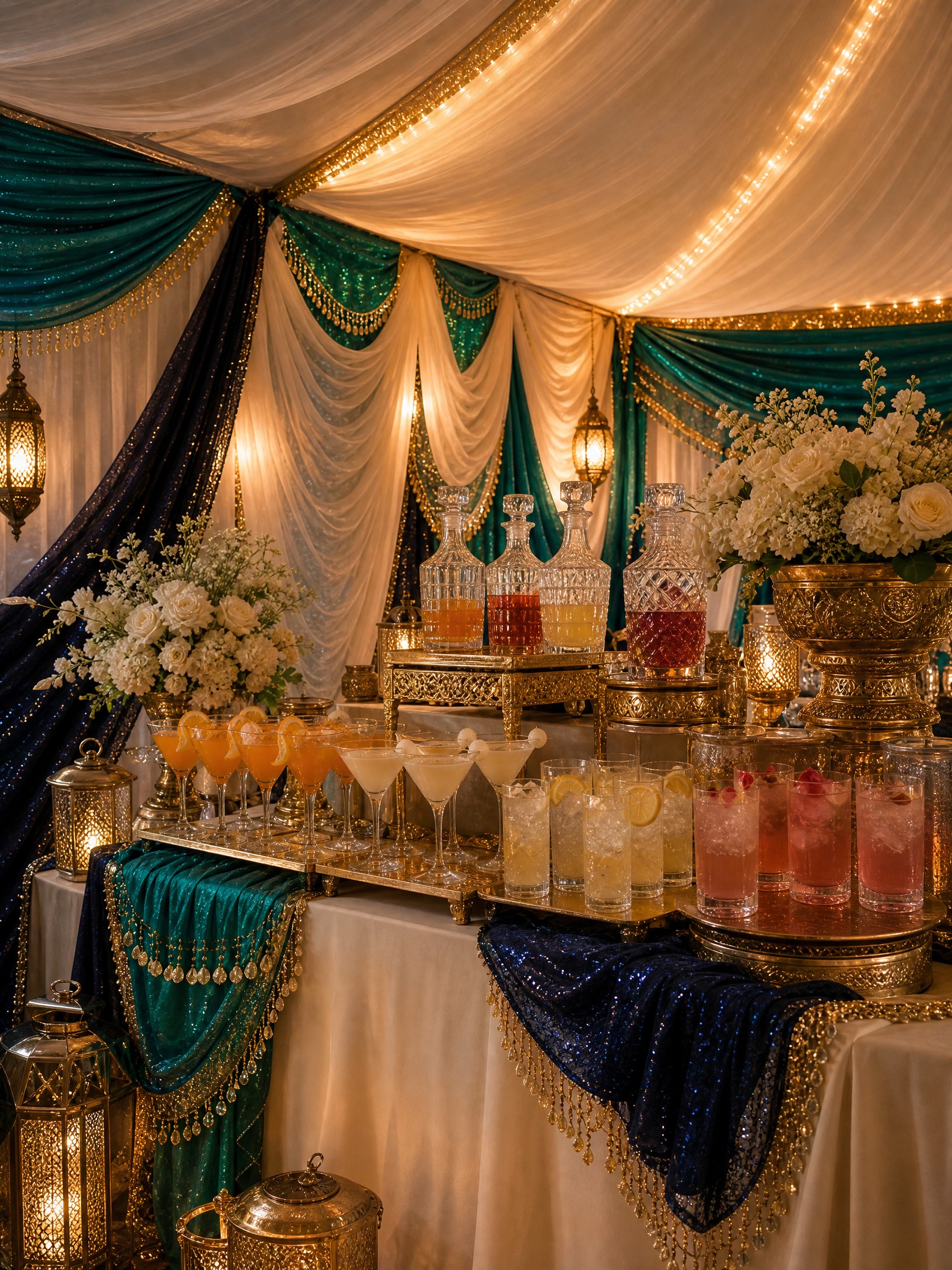 Event photo from Indian-Inspired Engagement Party by Poppin Social: COCKTAIL 03 Indian Asian Cocktails.