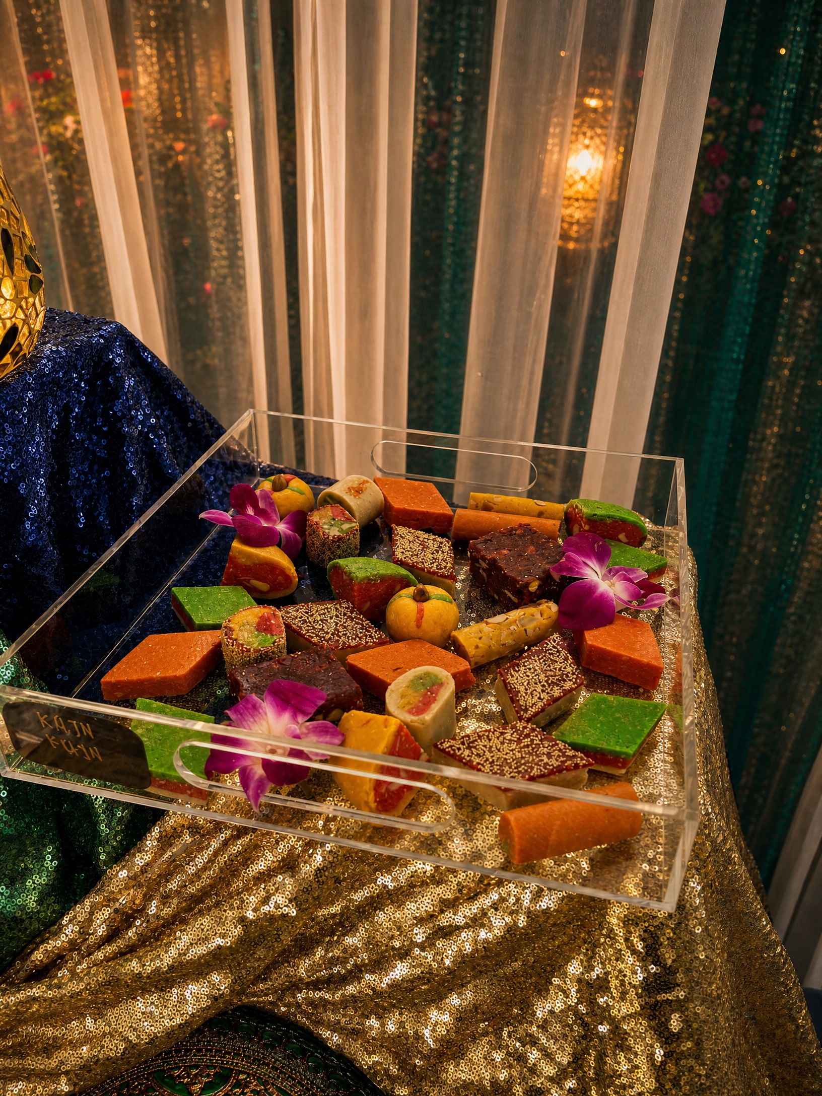 Event photo from Indian-Inspired Engagement Party by Poppin Social: 07 Dessert Detail.