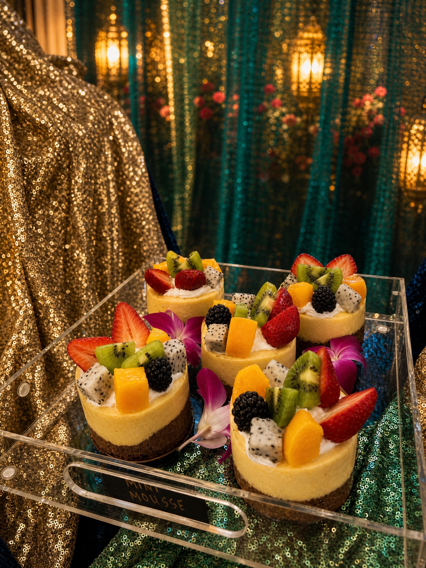 Event photo from Indian-Inspired Engagement Party by Poppin Social: 02 Dessert Detail.
