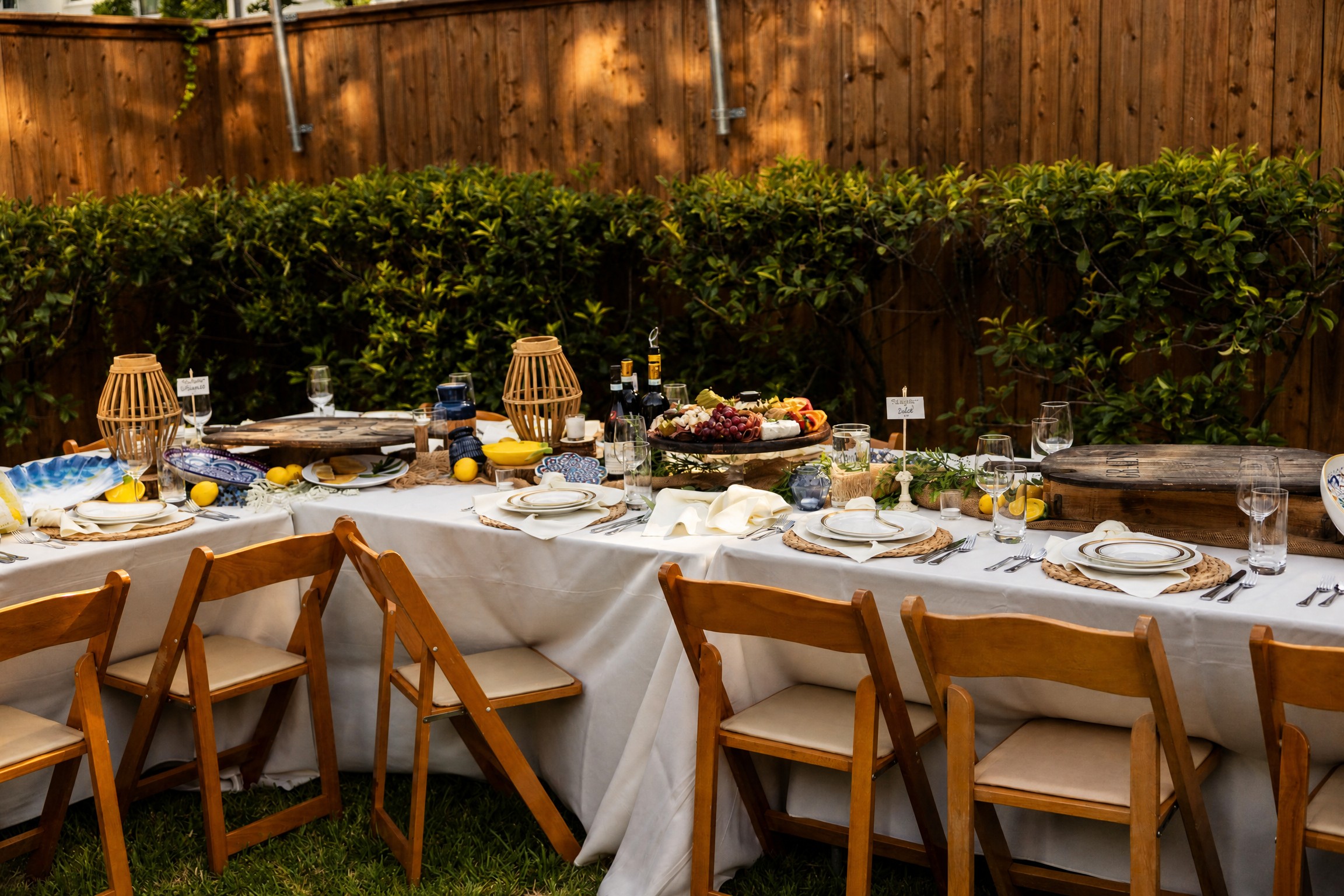 Event photo from Italian-Inspired Backyard Dinner Party by Poppin Social.