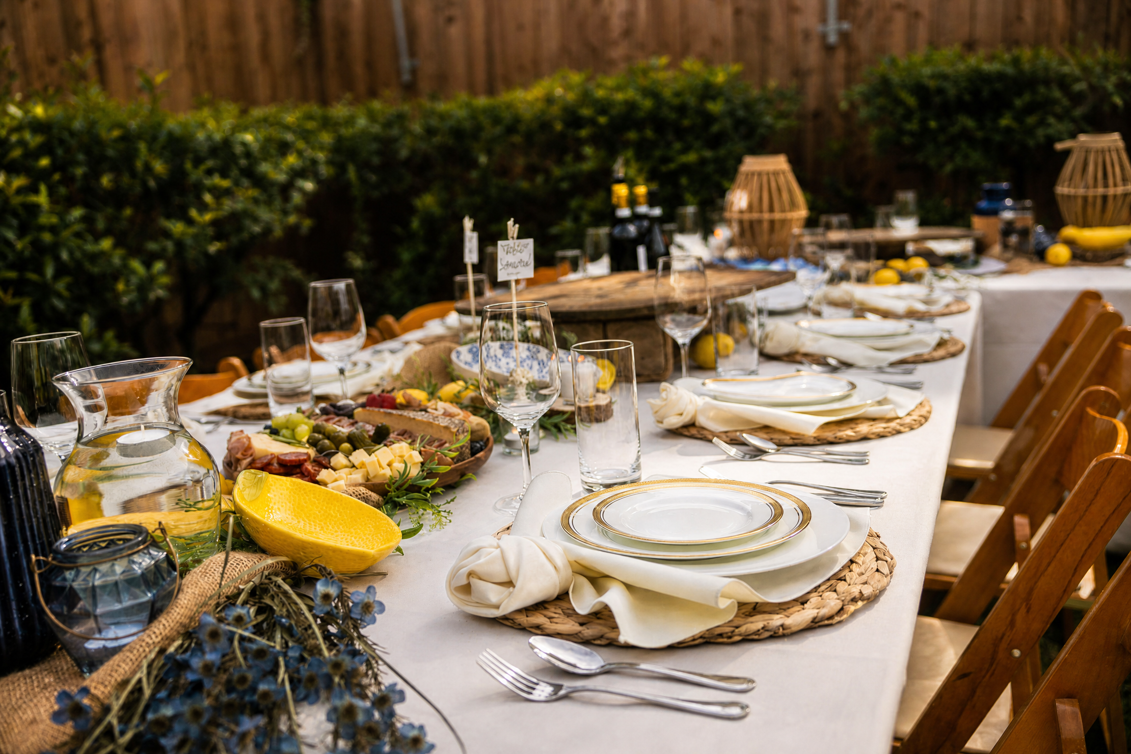 Event photo from Italian-Inspired Backyard Dinner Party by Poppin Social.