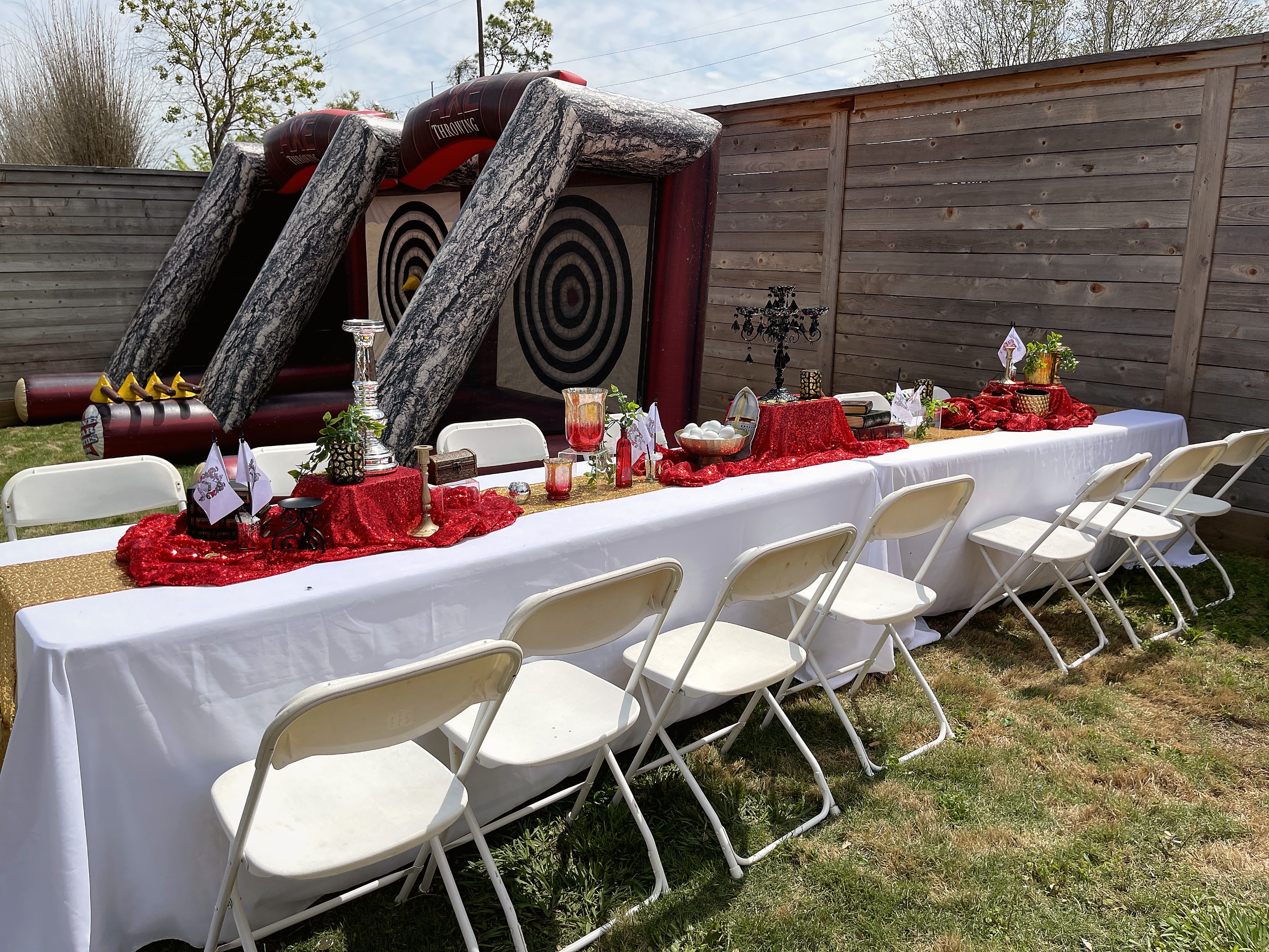 Event photo from Knight & Dame Medieval Themed Party by Poppin Social.
