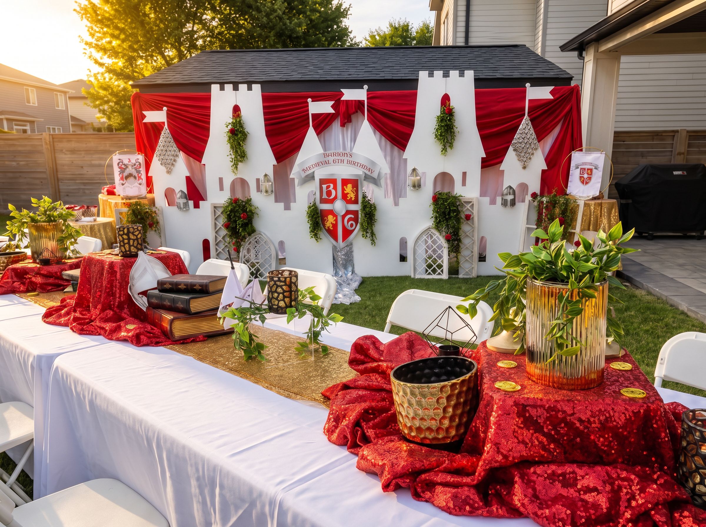 Event photo from Knight & Dame Medieval Themed Party by Poppin Social.