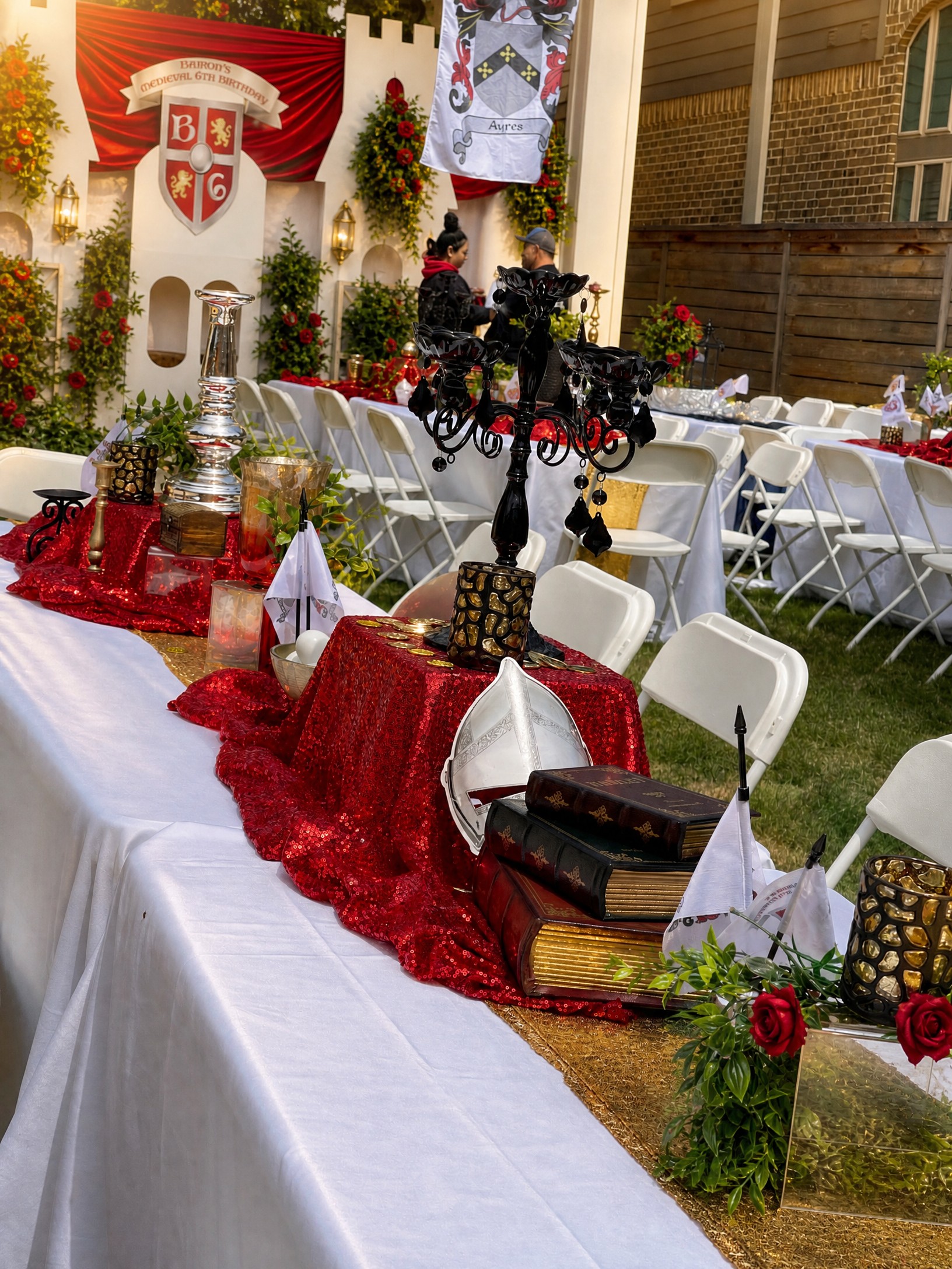 Event photo from Knight & Dame Medieval Themed Party by Poppin Social.