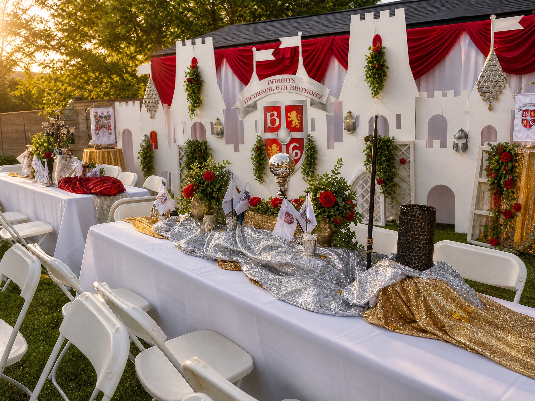 Event photo from Knight & Dame Medieval Themed Party by Poppin Social.