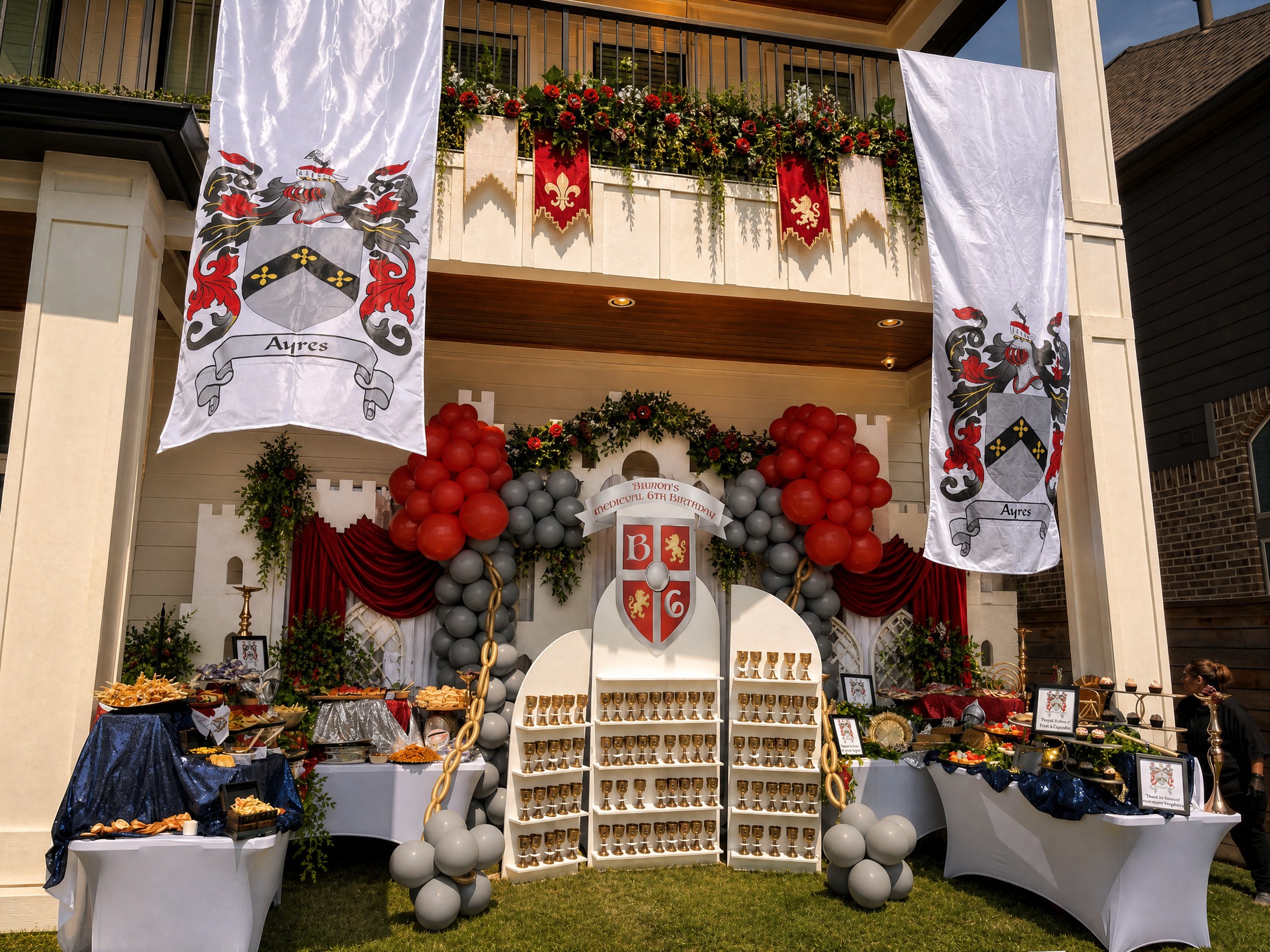 Event photo from Knight & Dame Medieval Themed Party by Poppin Social.