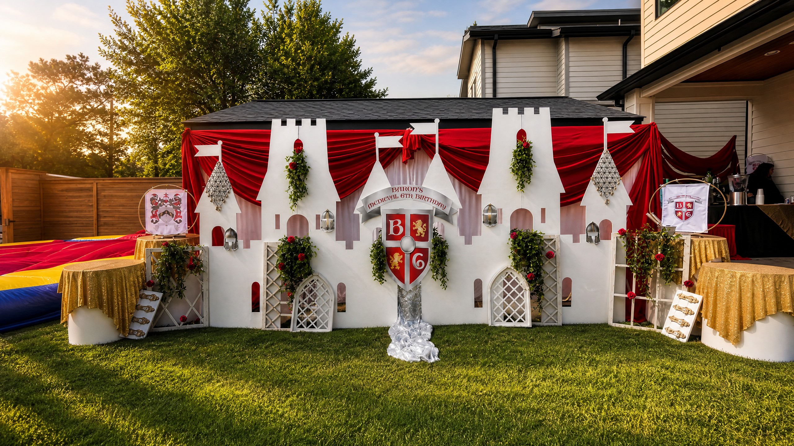 Event photo from Knight & Dame Medieval Themed Party by Poppin Social.
