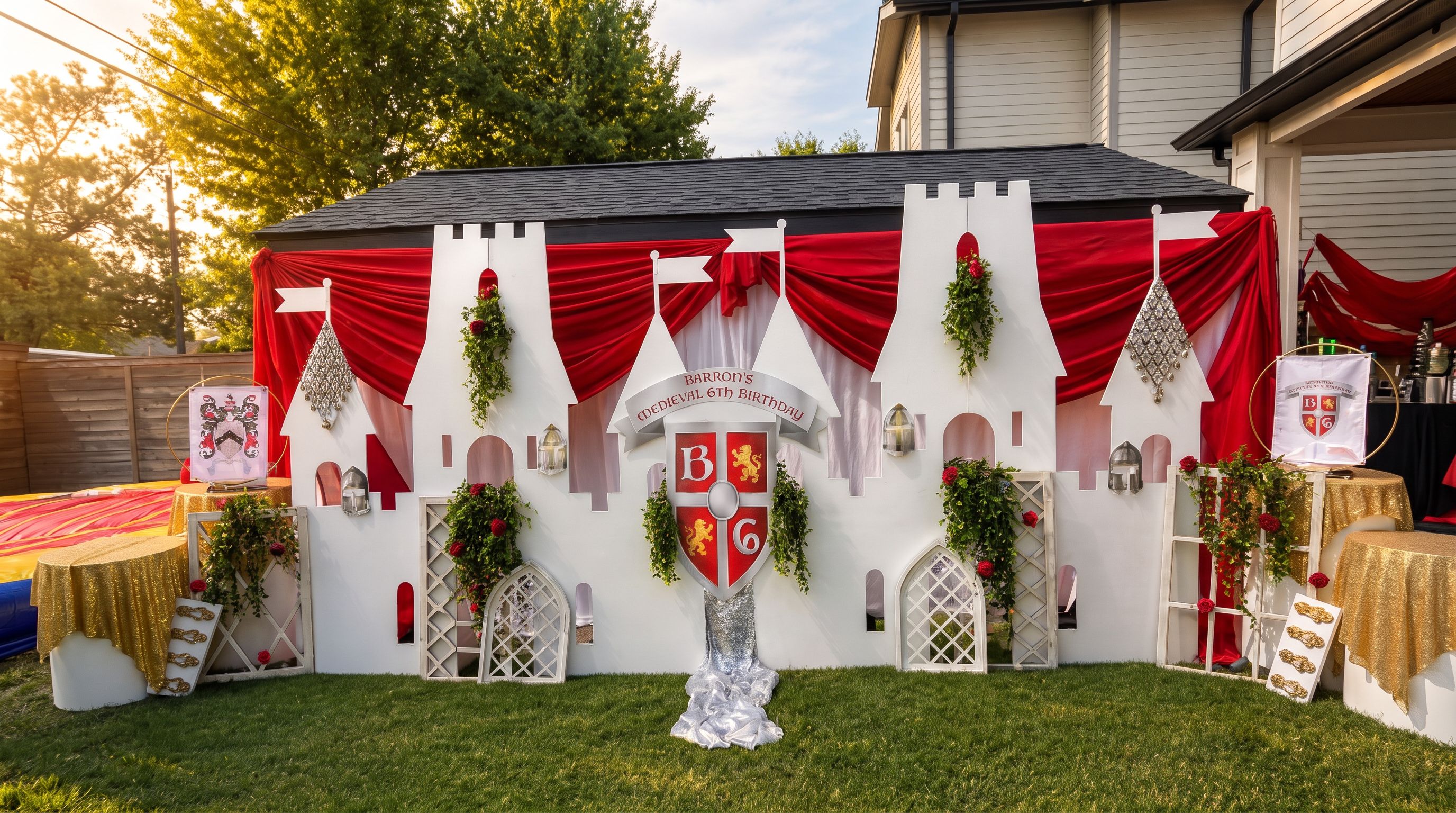 Event photo from Knight & Dame Medieval Themed Party by Poppin Social.