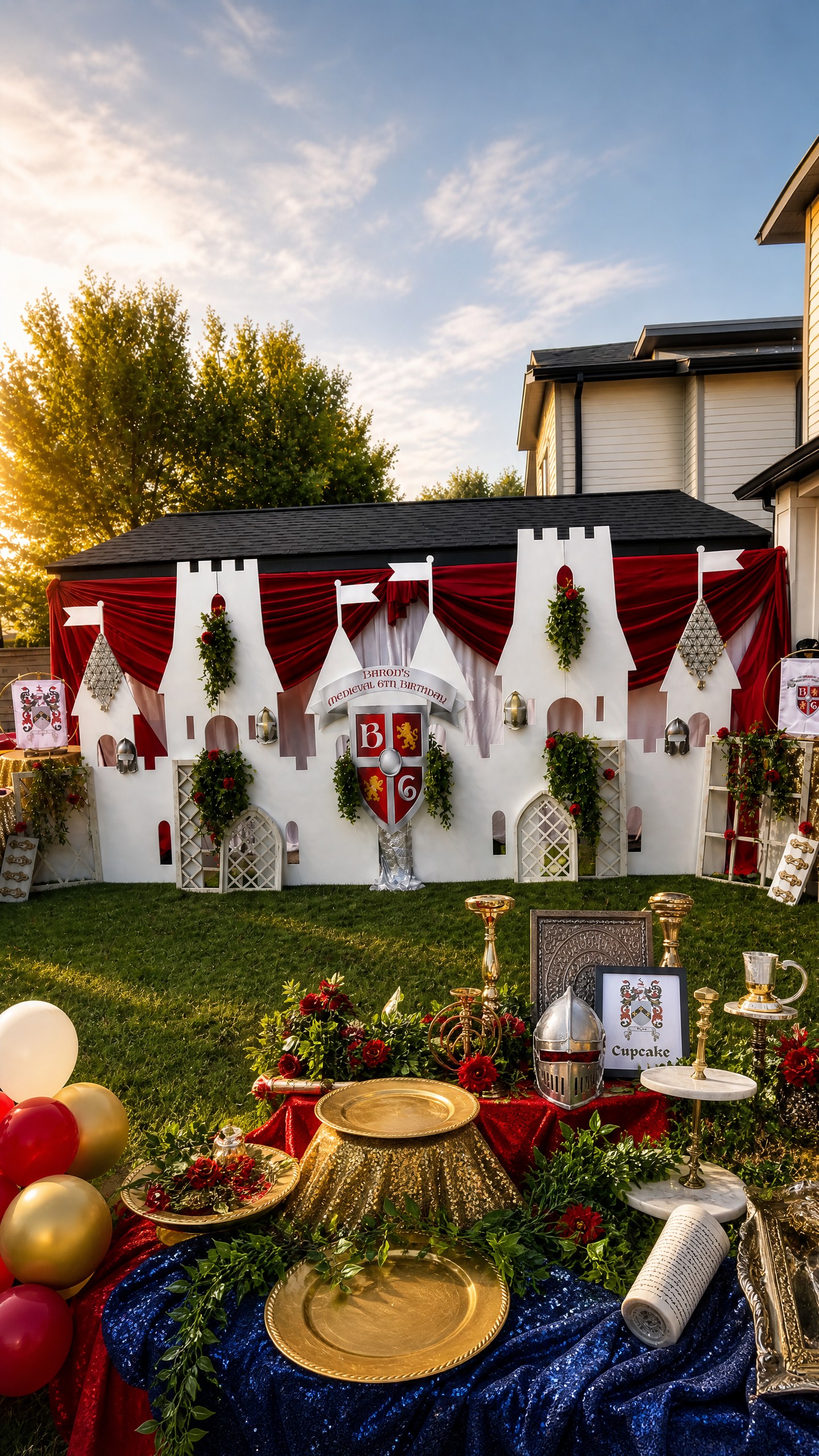 Event photo from Knight & Dame Medieval Themed Party by Poppin Social.