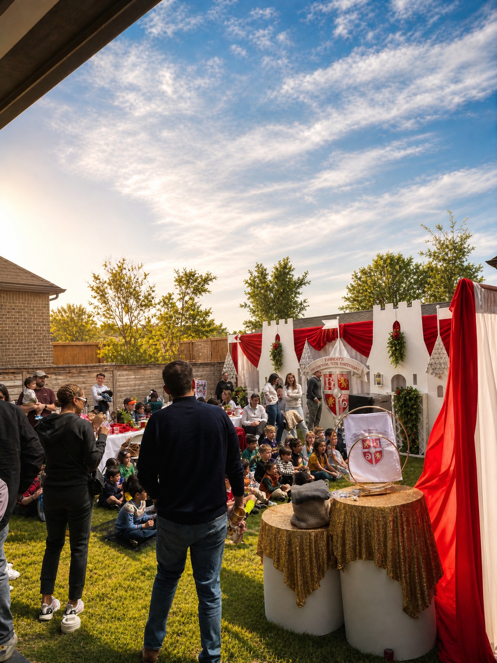 Event photo from Knight & Dame Medieval Themed Party by Poppin Social.