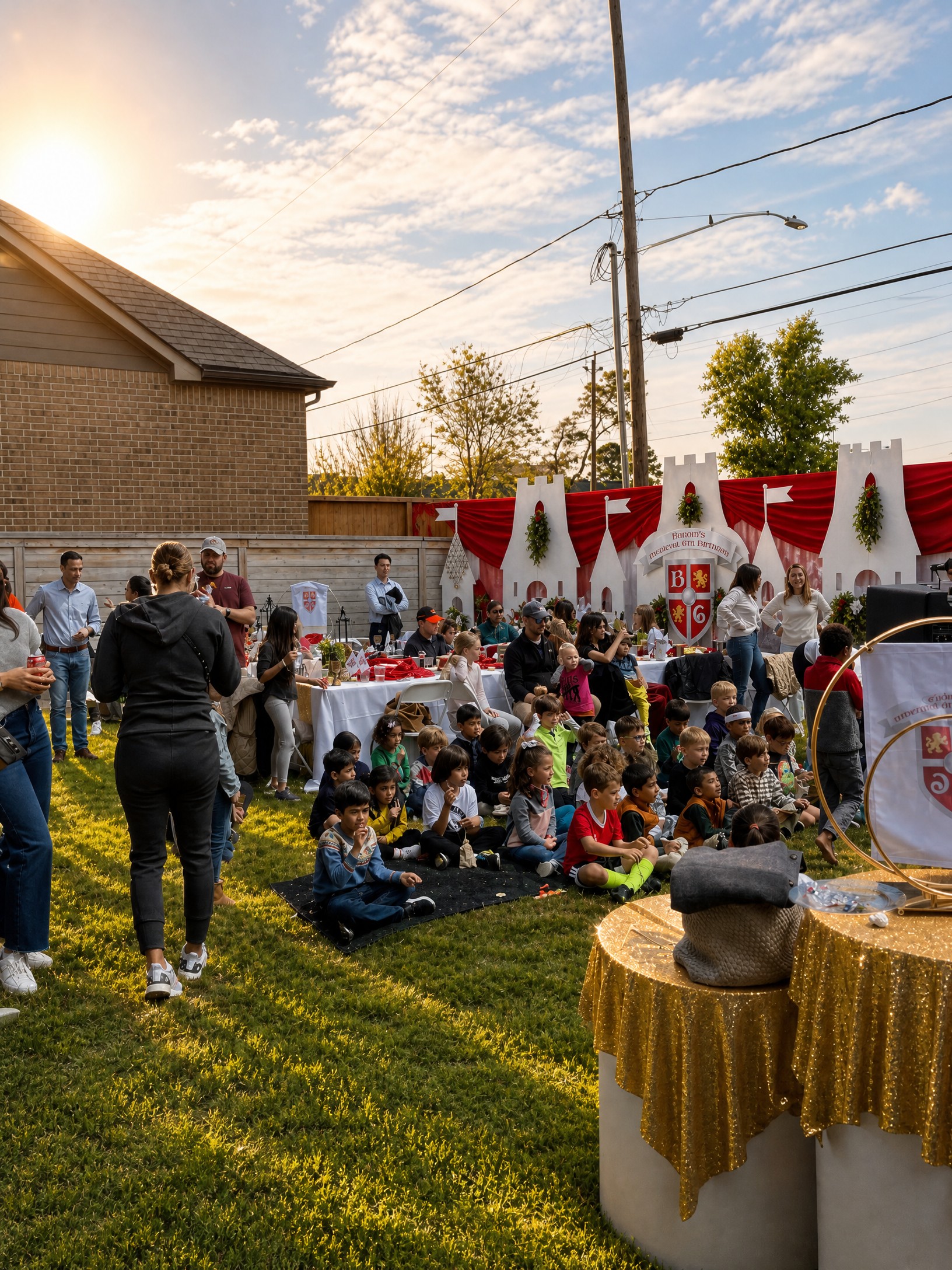 Event photo from Knight & Dame Medieval Themed Party by Poppin Social.