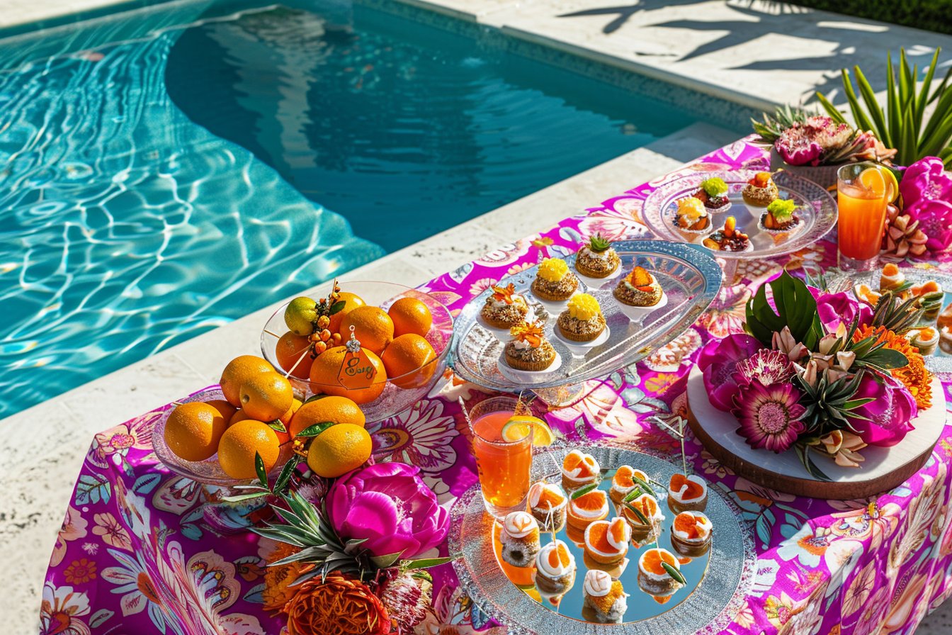 Event photo from Tropical Cocktail Dinner Party by Poppin Social.