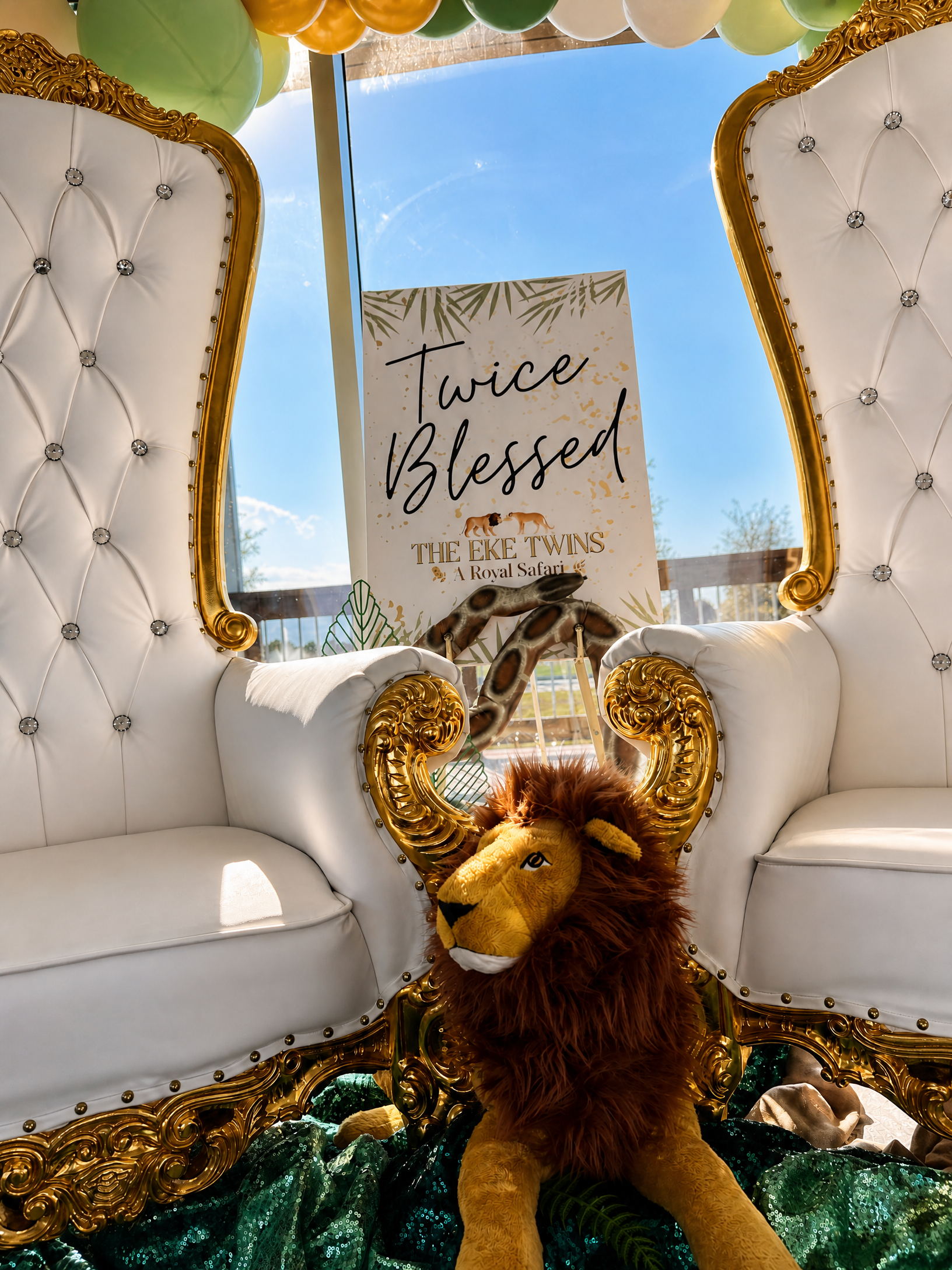 Event photo from Wildly Loved Twin Baby Shower by Poppin Social.